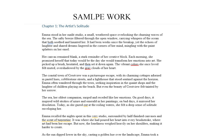 proofreader of english content in a timely manner at reasonable rates
